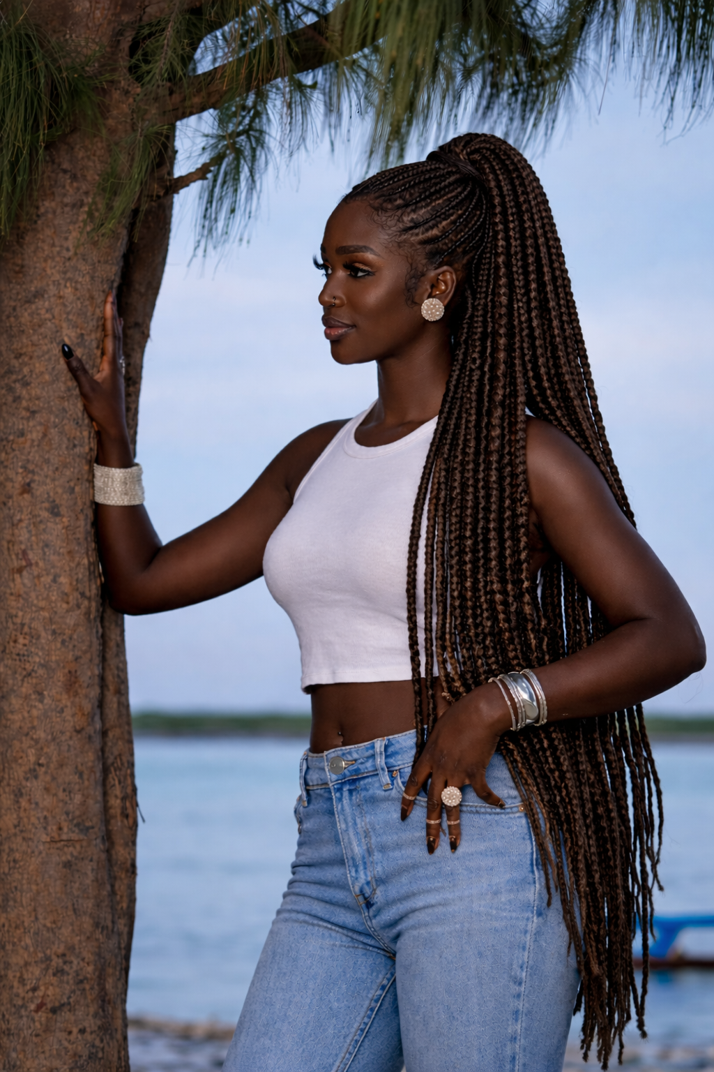 Box braids large